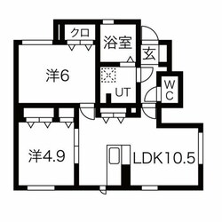 ミーティアハウスの物件間取画像